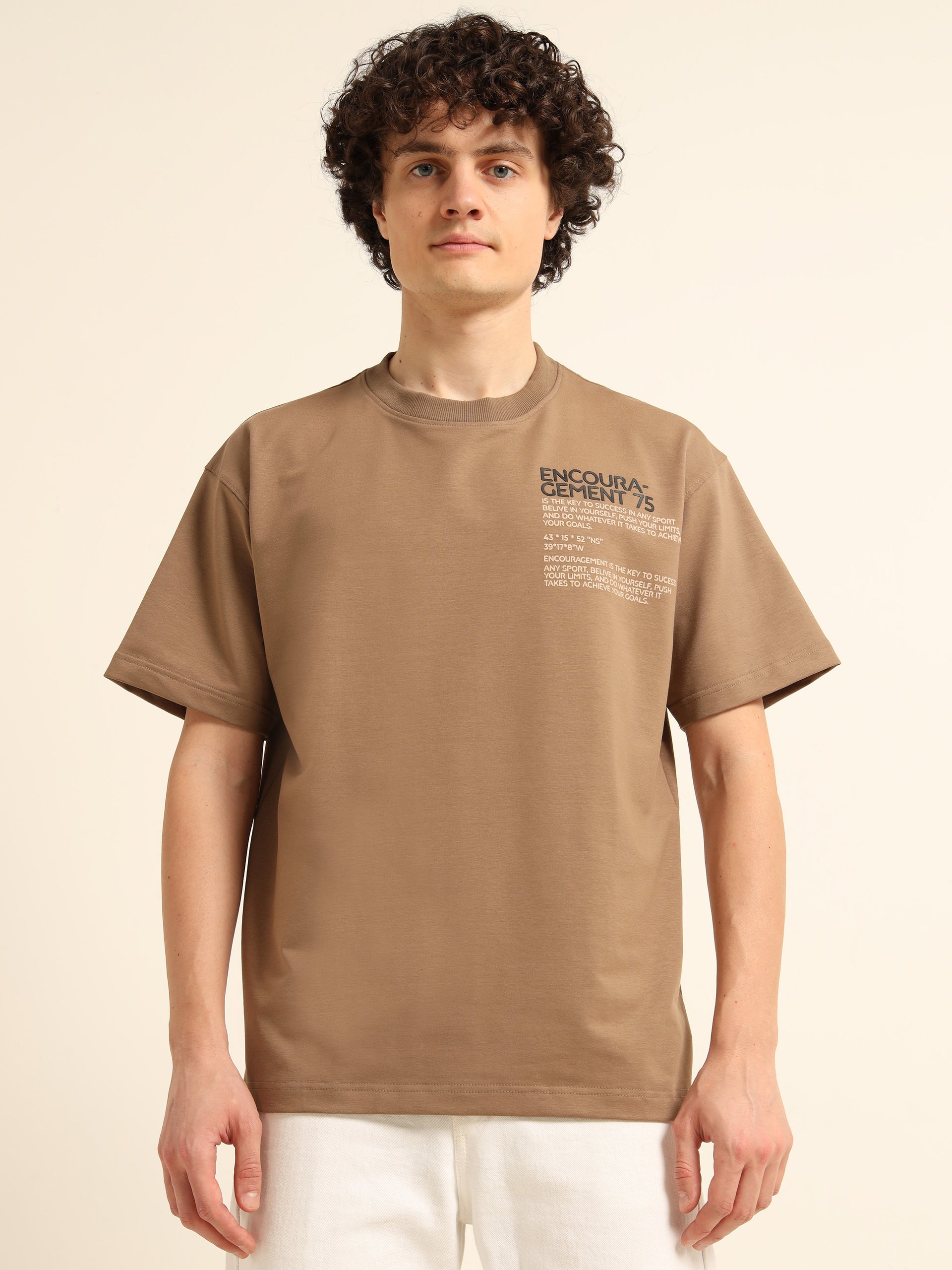 ORGANIC OVERSIZED HD PRINT T-SHIRT
