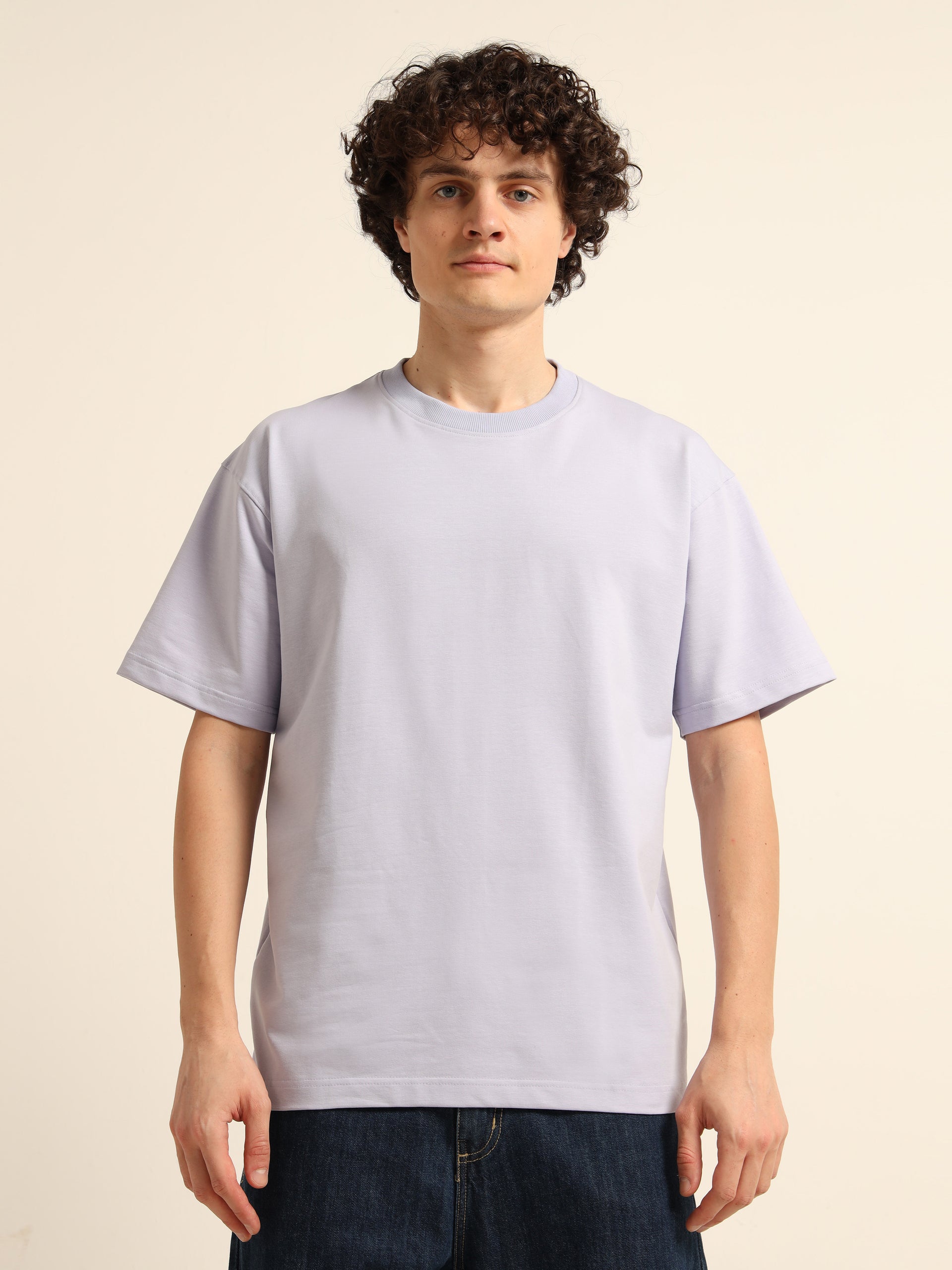 ORGANIC OVERSIZED SOLID T-SHIRT